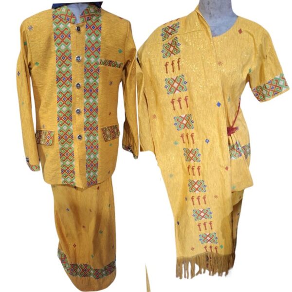 Set Baju Couple Toraja | Toraja Traditional Couple Clothes Set