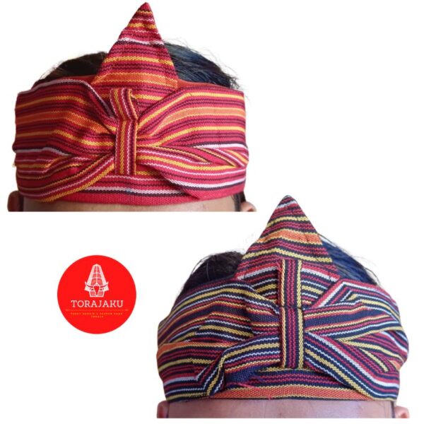 Beke' Topi Toraja Passapu Toraja Ikat Kepala Pria | Men's Toraja Traditional Headbands Beke' Toraja