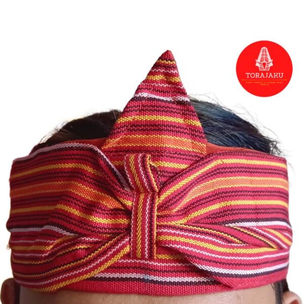 Beke' Topi Toraja Passapu Toraja Ikat Kepala Pria | Men's Toraja Traditional Headbands Beke' Toraja - Image 2