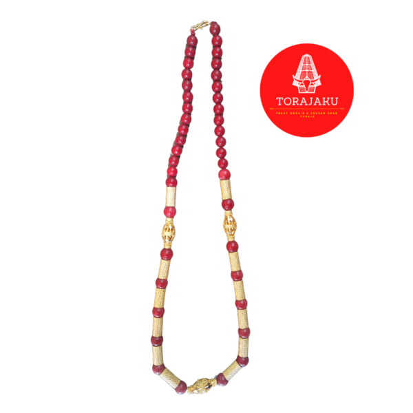 Kalung Toraja - Kalung Rara Asli Merah | Toraja Necklace - Authentic Rara Necklace - Image 4